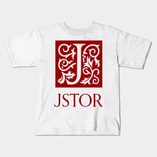 JSTOR Maroon Kids T-Shirt